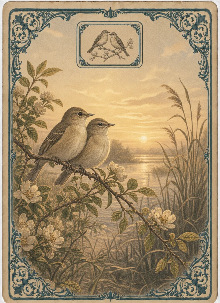 Birds Lenormand card