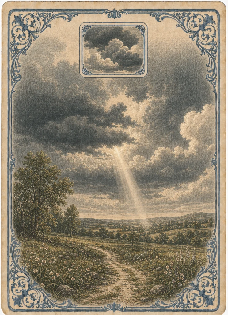 Clouds Lenormand card