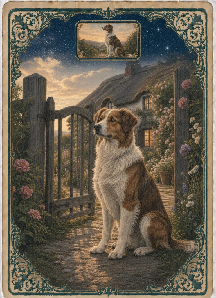 Dog Lenormand card