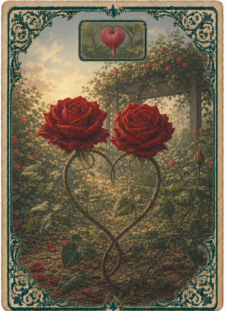 Heart Lenormand card