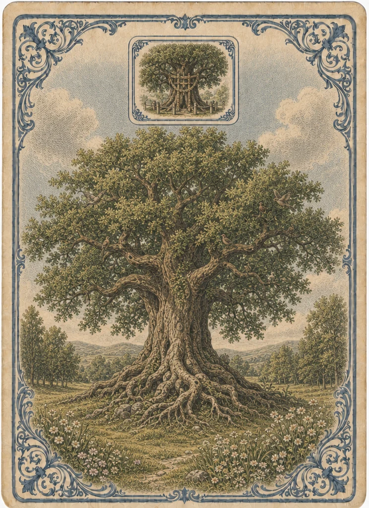 Tree Lenormand card